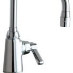Chicago Faucet Commercial Single Hole Kitchen Faucet