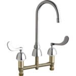 Chicago Faucets 8-Inch Widespread Kitchen Faucet