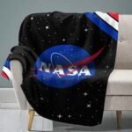 NASA Logo Plush Blanket