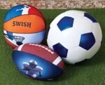 iscream Football Microbead Accent Pillow - Image 7