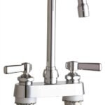 Chicago Faucets 4" Centers Faucet