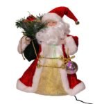 Kurt Adler Fiber Optic Santa Treetop - Image 8