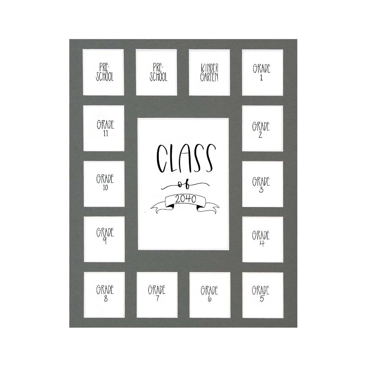 Version 1.0.0 Rustic Red Photo Collage Mat - Image 1