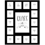 School Photo Collage Frame