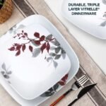 Corelle Kyoto Leaves Dinnerware Set - Image 2