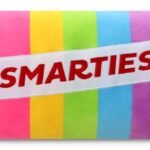 iscream Smarties Roll Plush Pillow