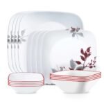 Corelle Kyoto Leaves Dinnerware Set