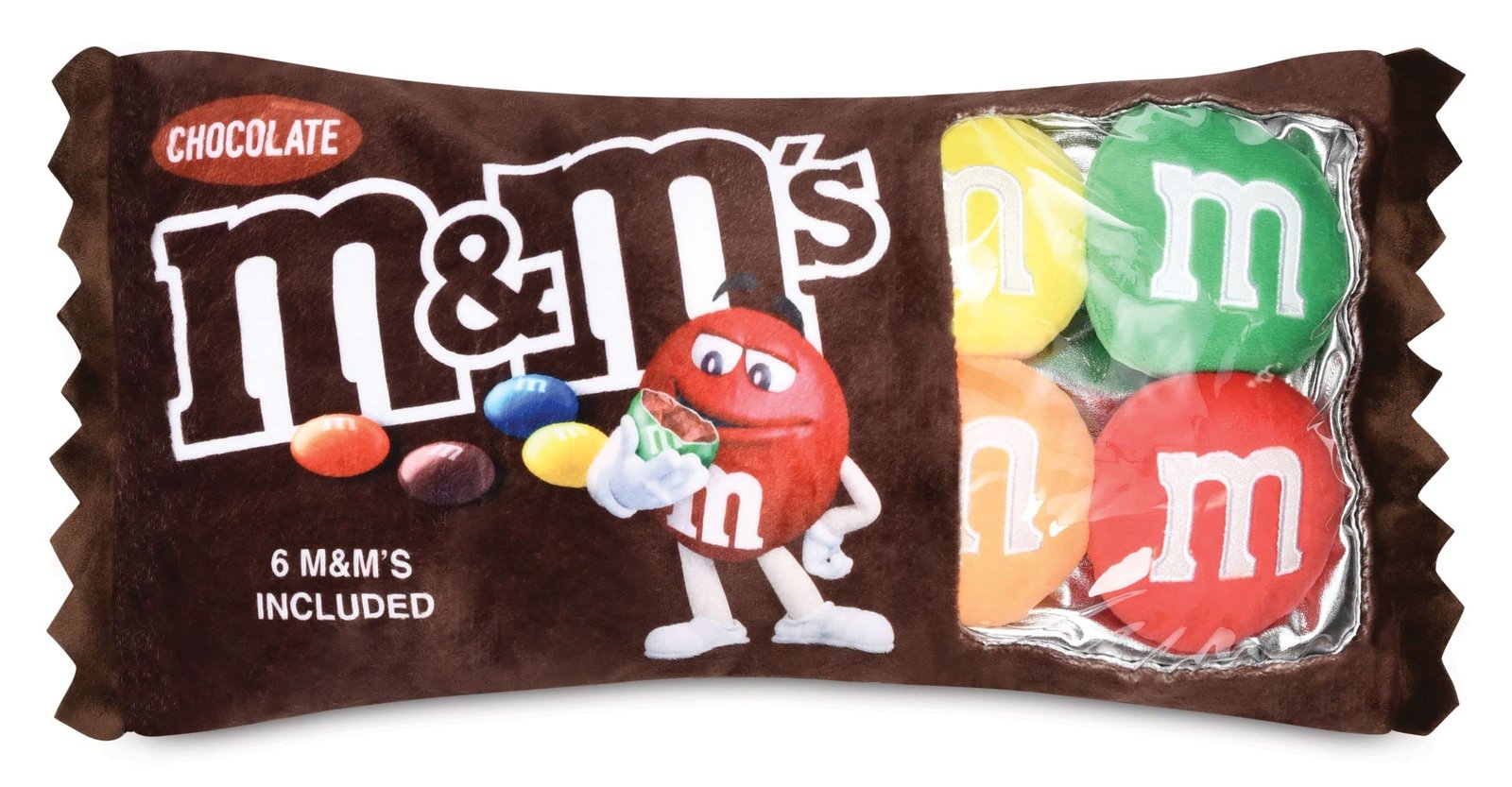 71fhWVK88yL.jpg iscream M&M's Candy Pillow Set - Image 1