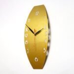 Modern Metal Wall Clock - Image 5