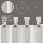 VHC Brands Burlap Valance - Image 4