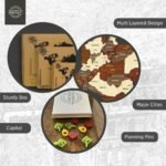 Wooden Colombia Map Decor - Image 8