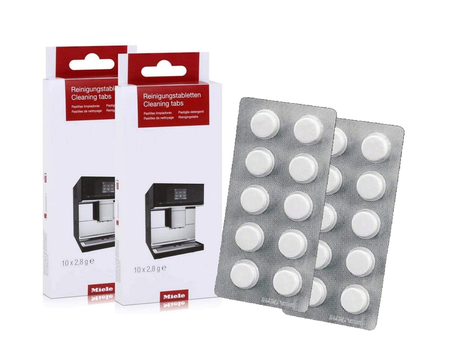81Zh6MCnjGL.jpg Miele Coffee Machine Cleaning Tablets - Image 1