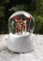 Roman 6" Rudolph & Clarice Glitterdome - Image 2