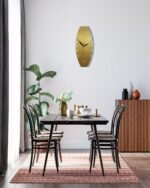 Modern Metal Wall Clock - Image 3