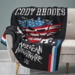 Cody Rhodes Plush Blanket