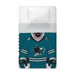 San Jose Sharks Plush Blanket - Image 4