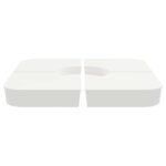 vidaXL 4-Piece 100kg Parasol Base - Image 8