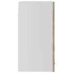 vidaXL Hanging Glass Kitchen Cabinet - Image 8
