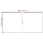 vidaXL Poly Rattan Balcony Screen - Image 3