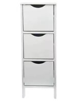 Slim 3-Drawer MDF Storage Cabinet