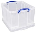 2X Clear 42L Storage Box - Image 3