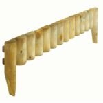 AJ Wooden Log Roll Garden Edging