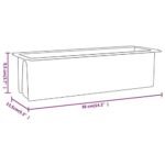 vidaXL 12-Pack Pallet Flower Boxes - Image 6