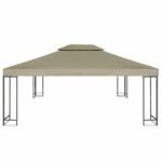 vidaXL Gazebo Cover Canopy 3x4m - Image 5