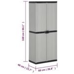 VidaXL Garden Storage Cabinet - Image 8