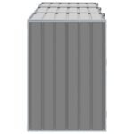 vidaXL Triple Wheelie Bin Storage - Image 7