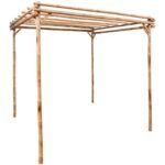vidaXL Bamboo Garden Pergola