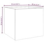 vidaXL Corten Steel Raised Planter - Image 3