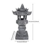 BEAHING 12-inch Japanese Solar Pagoda - Image 2