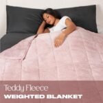 Brentfords Teddy Fleece Weighted Blanket - Image 2