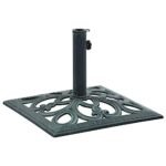 vidaXL 12kg Cast Iron Umbrella Base - Image 3