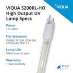 VIQUA S200RL-HO Replacement UV Lamp - Image 4