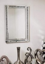 40x60cm Rectangle Jewel Wall Mirror - Image 2