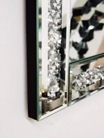 40x60cm Rectangle Jewel Wall Mirror - Image 5