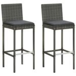vidaXL Garden Bar Stools