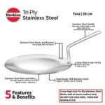 Hawkins Tri-Ply Stainless Steel Tava - Image 4