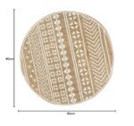 vidaXL Handmade Printed Jute Rug - Image 2