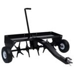 vidaXL 102cm Lawn Aerator