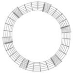 vidaXL Galvanised Steel Garden Composter - Image 4