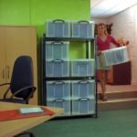 2X Clear 42L Storage Box - Image 6