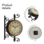 ZMdooreasy Double-Sided Wall Clock - Image 9