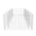 vidaXL Gabion Galvanised Steel Planter - Image 6