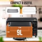 Belaco Mini 9L Toaster Oven 650W - Image 8