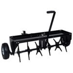 vidaXL 102cm Lawn Aerator - Image 8