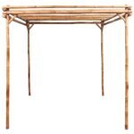 vidaXL Bamboo Garden Pergola - Image 2