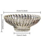 Puremagics Gold Decorative Fruit Bowl - Image 3